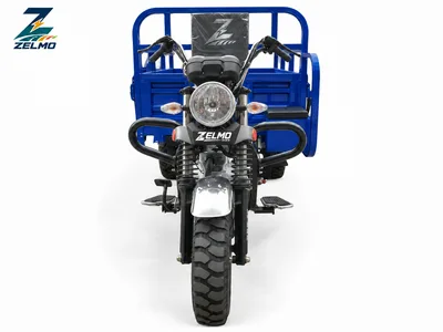 ZELMO utility body blue front view