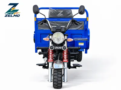 ZELMO open cargo body blue front view