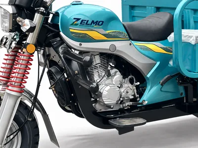 ZELMO open cargo body teal detail view