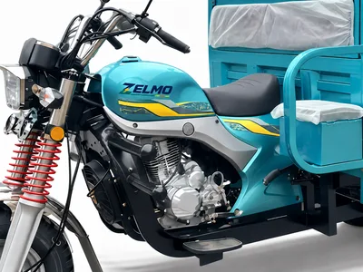 ZELMO open cargo body teal detail view