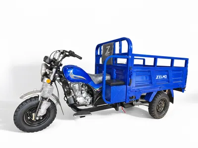 ZELMO body awaiting classification blue front three-quarter view