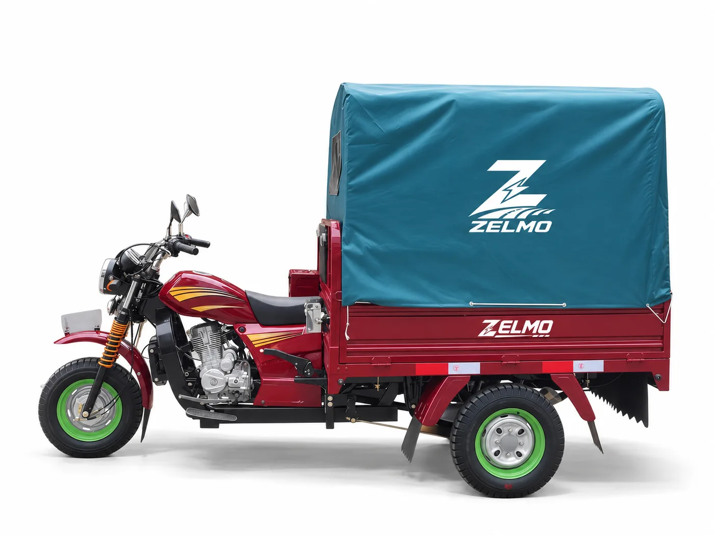 ZELMO body awaiting classification red side view