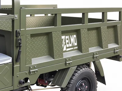 ZELMO utility body olive detail view